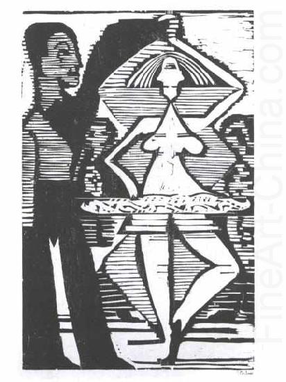 Ernst Ludwig Kirchner Rotating dancer